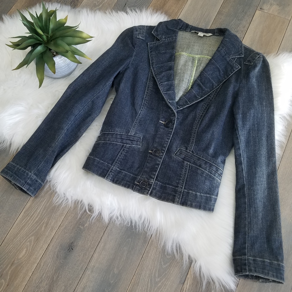CAbi Jeans Lucy Dark Denim Jacket